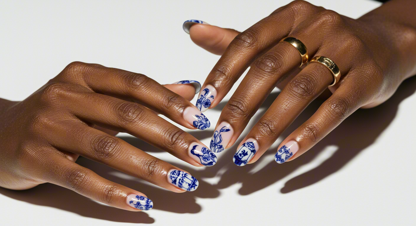Porcelain Nail Art